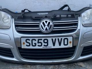 передняя часть (ноускат) Volkswagen Golf 5 поколение 2009, 2.0 л., CBDA, дизель, 6МКПП, универсал