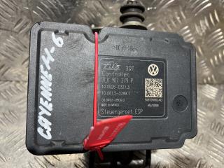 блок ABS Porsche Cayenne 957 [рестайлинг] 2008, 3.6 л., бензин, АКПП, внедорожник 5 дв., 7L0907379P, 10.0926-0321.3, 10.0613-3789.1, 7L0614517C, 10.0212-0245.4