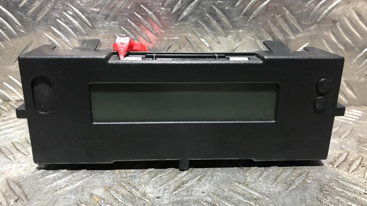 дисплей Renault Megane 2 поколение 2006, 1.6 л., K4M 812, бензин, 5МКПП, черный, купе, 8200290542-C, 21675992-9 - фото №1