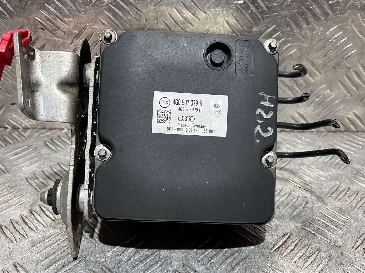 блок ABS Audi A6 4G/C7 2012, 2.0 л., CDNB, бензин, АКПП, седан, 4G0907379H, 4G0614517R, 0265250487 - фото №1