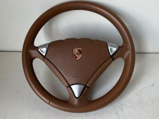 руль Porsche Cayenne 957 [рестайлинг] 2008, 3.6 л., M 55.01, бензин, АКПП, внедорожник 5 дв., 7L5419091AC