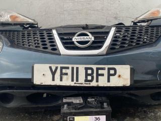 передняя часть (ноускат) Nissan Juke YF15 2011, 1.6 л., HR16DE, бензин, 5МКПП, хетчбэк 5 дв.