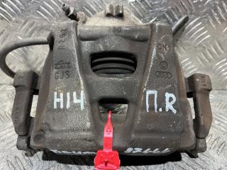 суппорт передний правый Volkswagen Tiguan 1 поколение [рестайлинг] 2013, 1.4 л., CTHA, бензин, АКПП, внедорожник 5 дв., 5N0615124