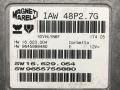 блок управления двигателем Citroen C2 1 поколение 2006, 1.1 л., бензин, МКПП, 48P2.7G, 16.623.004, 9645989480, 16.629.054, 9655756880 - фото №2