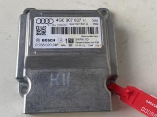 блок AirBag Audi A6 4G/C7 2013, 2.8 л., CHVA, бензин, АКПП, седан, 4G0907637H, 4G0907637D, 0265020246