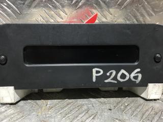 дисплей Peugeot 206 1 поколение 2001, 1.4 л., бензин, МКПП, хетчбэк 5 дв., 9646005377