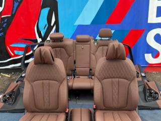 салон (комплект сидений) BMW X5 G05 [рестайлинг] G05 2023, 3.0 л., B58B30, бензин, АКПП, 416 carbon schwarz, внедорожник 5 дв., полный привод, 8493274