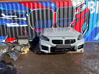 передняя часть (ноускат) BMW M2 G87 2024, 3.0 л., S58B30A, бензин, АКПП, c4p, купе, задний привод, правый руль, 8095283, 5A4DF50, 9464525, 8082447, 8082448, 7887588, 9503471, 9503472