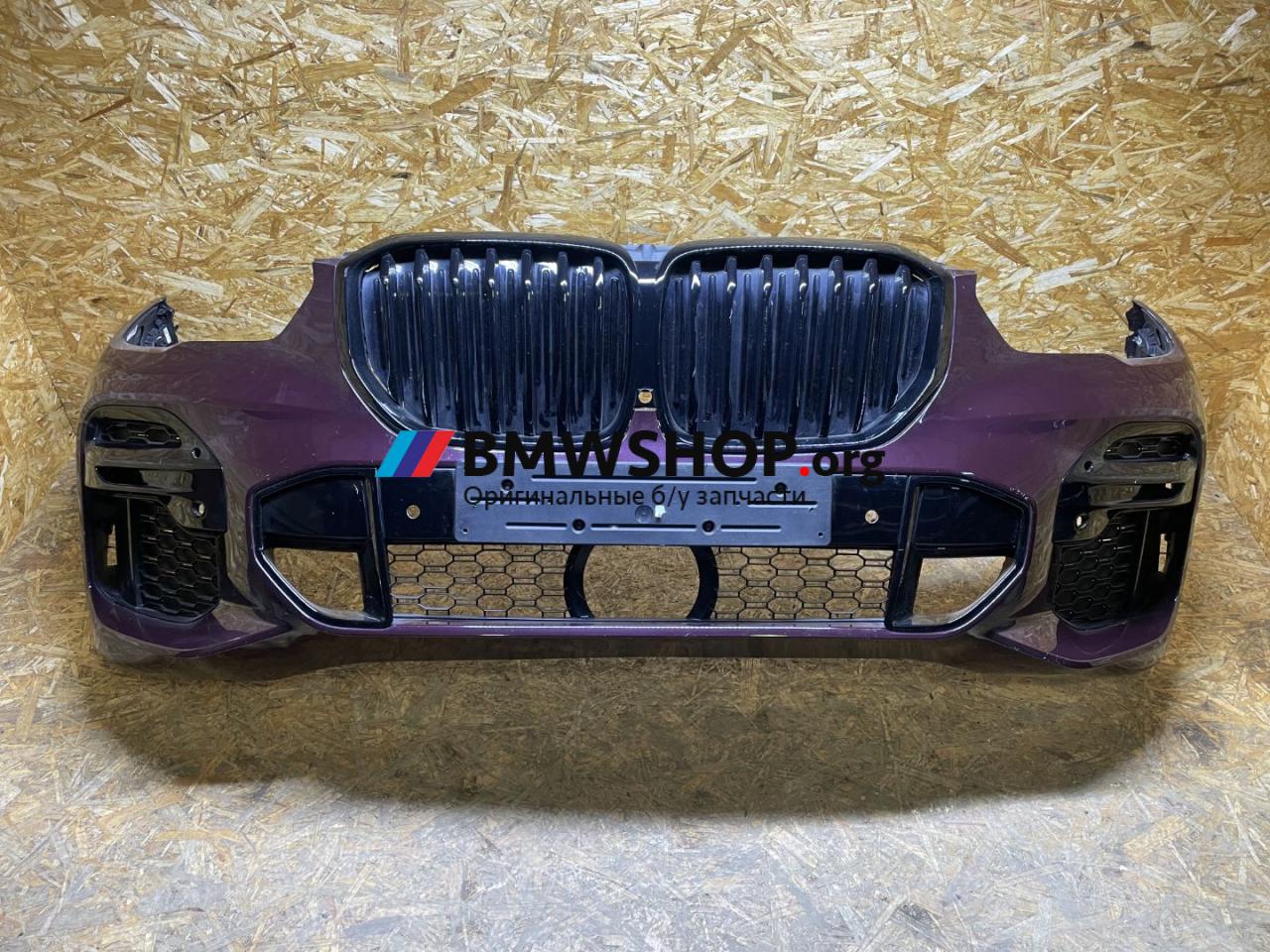 бампер передний BMW X5 G05 2021, 3.0 л., гибрид, АКПП, x1b ametrin metallic, внедорожник 5 дв., полный привод, правый руль, 8099125 - фото №1