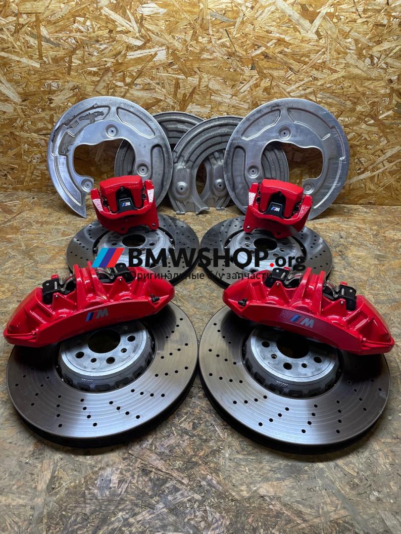комплект тормозов BMW M5 F90 2017, 4.4 л., S63B44T4, бензин, АКПП, седан, 7991102, 7991104 - фото №1