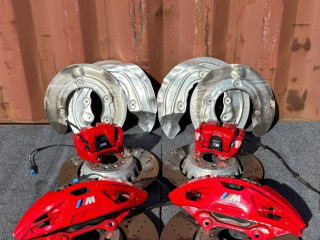 комплект тормозов BMW X4 M F98 [рестайлинг] 2024, 3.0 л., S58B30A, бензин, АКПП, 475 black-sapphire metallic, полный привод, правый руль, 8054825, 8054826, 8054827, 8054828, 6897361, 6897362