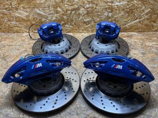 комплект тормозов BMW X3 M F97 2019, 3.0 л., S58B30A, бензин, АКПП, c28 donington-grau metallic, полный привод, правый руль, 8054825, 8054828, 6897361, 6897362