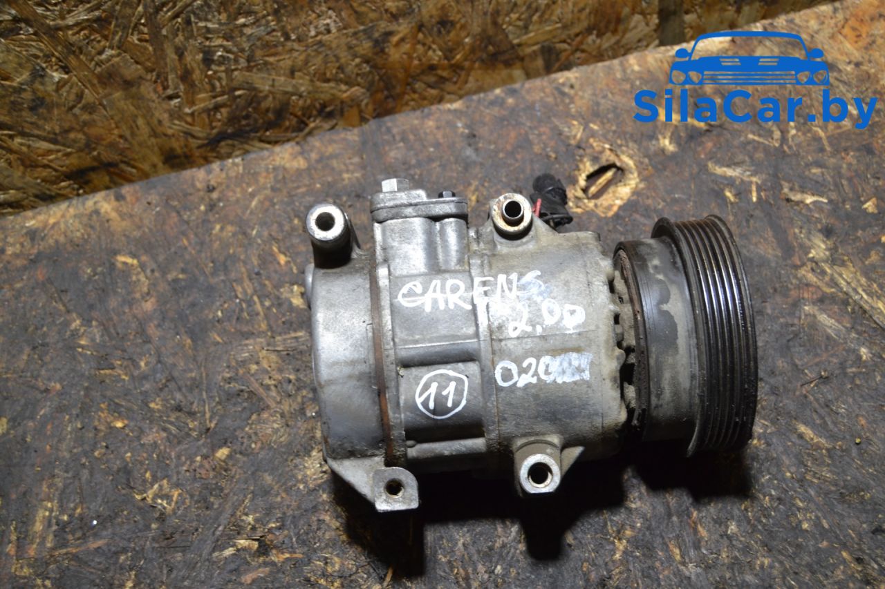 компрессор кондиционера Kia Carens 2 поколение (2002 - 2006), 2.0 л., CRDi, D4EA, дизель, 977011D400 - фото №1