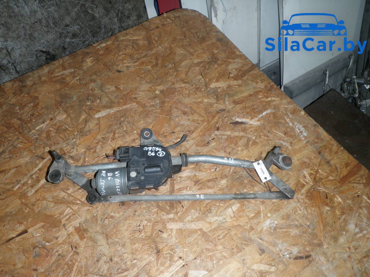 механизм стеклоочистителя (трапеция дворников) Volkswagen Passat B6 (2005 - 2010), 2.0 л., дизель, 3C1952023C - фото №1
