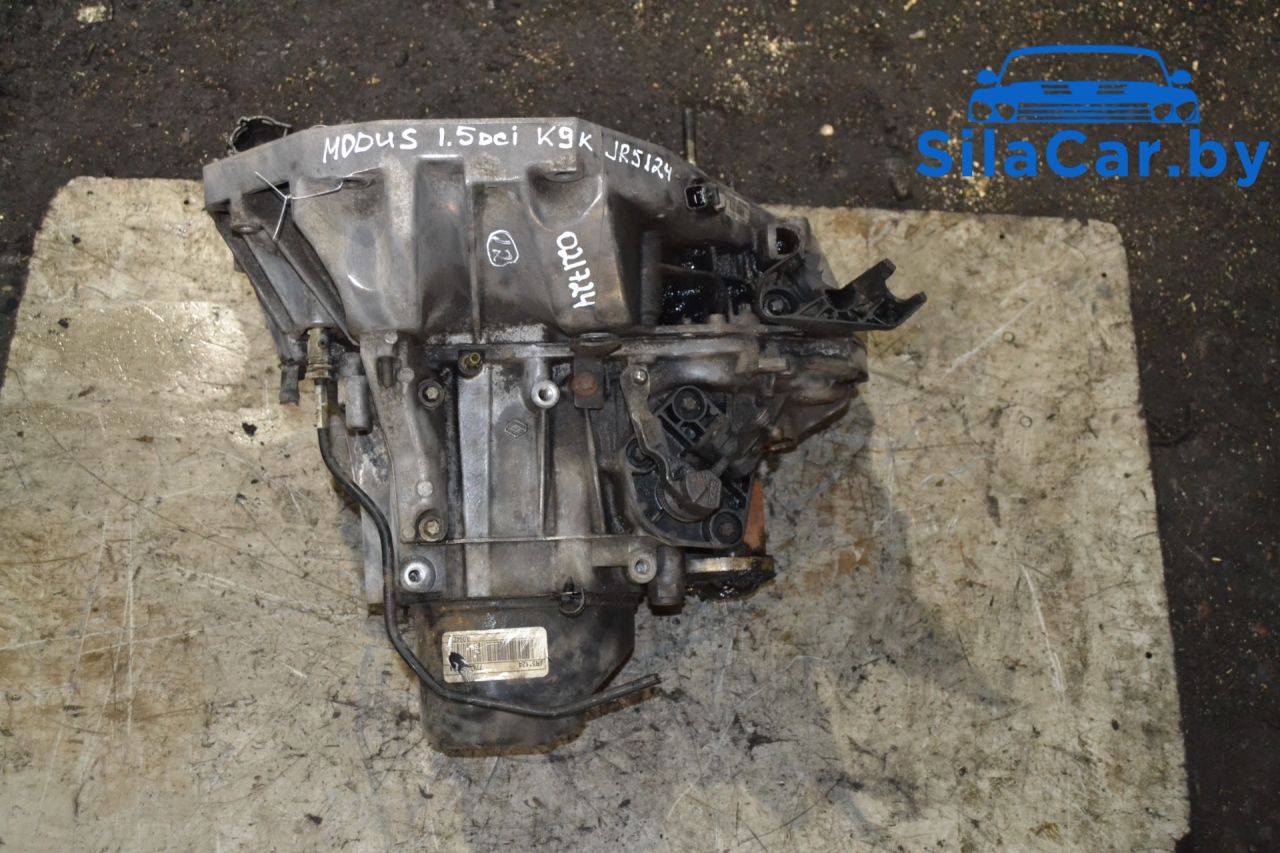 КПП механическая (МКПП) Renault Modus 1 поколение (2004 - 2007), 1.5 л., DCi, K9K 766, дизель, МКПП, JR5124 - фото №1