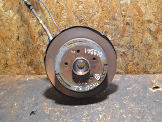 кулак задний левый SsangYong Tivoli 1 поколение 2017, 1.6 л., D16DTF, дизель, АКПП, полный привод, JH37H12