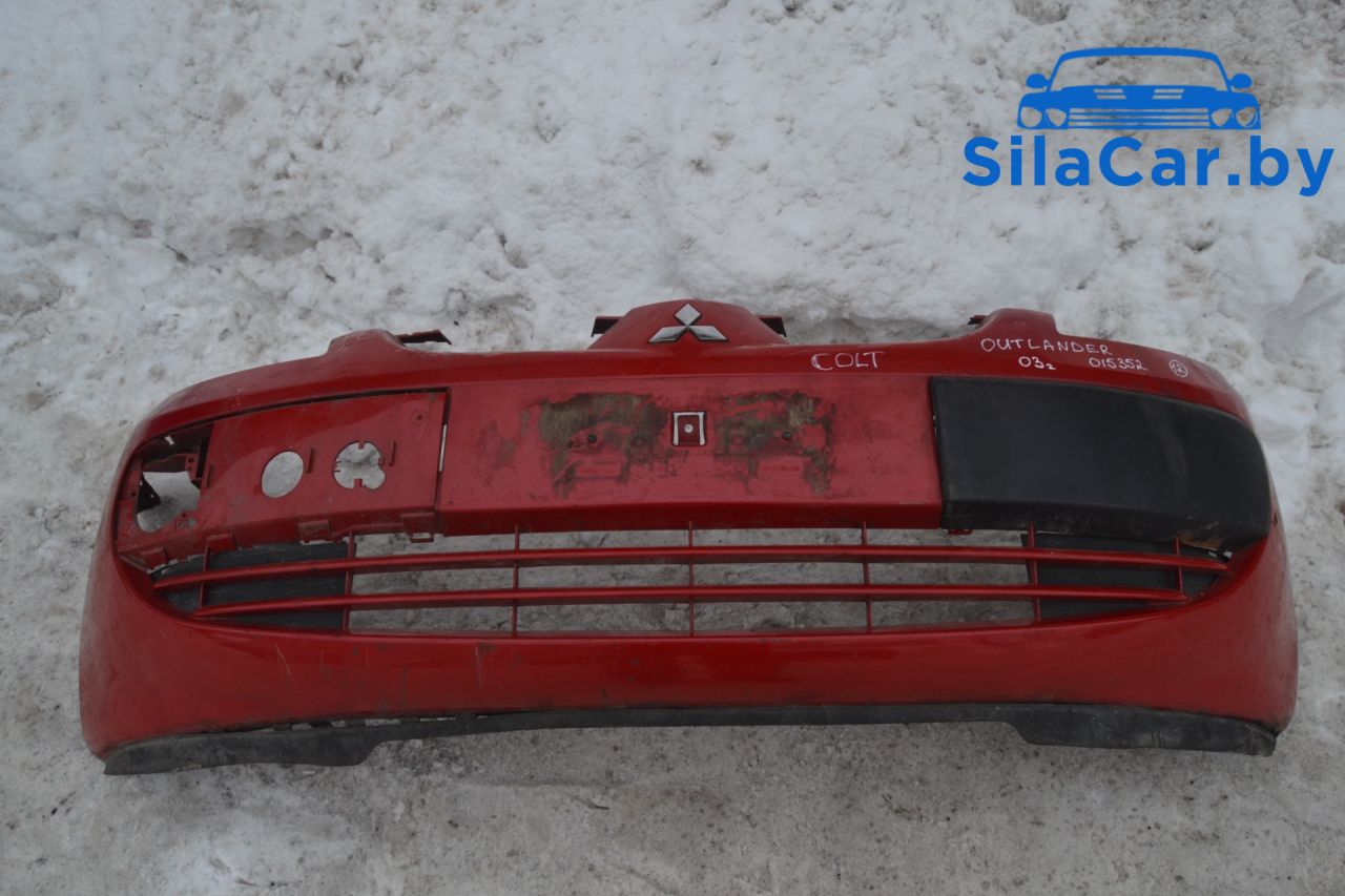 бампер передний Mitsubishi Colt 6 поколение (Z20/Z30) 2004, 1.3 л., 4A90, бензин - фото №1