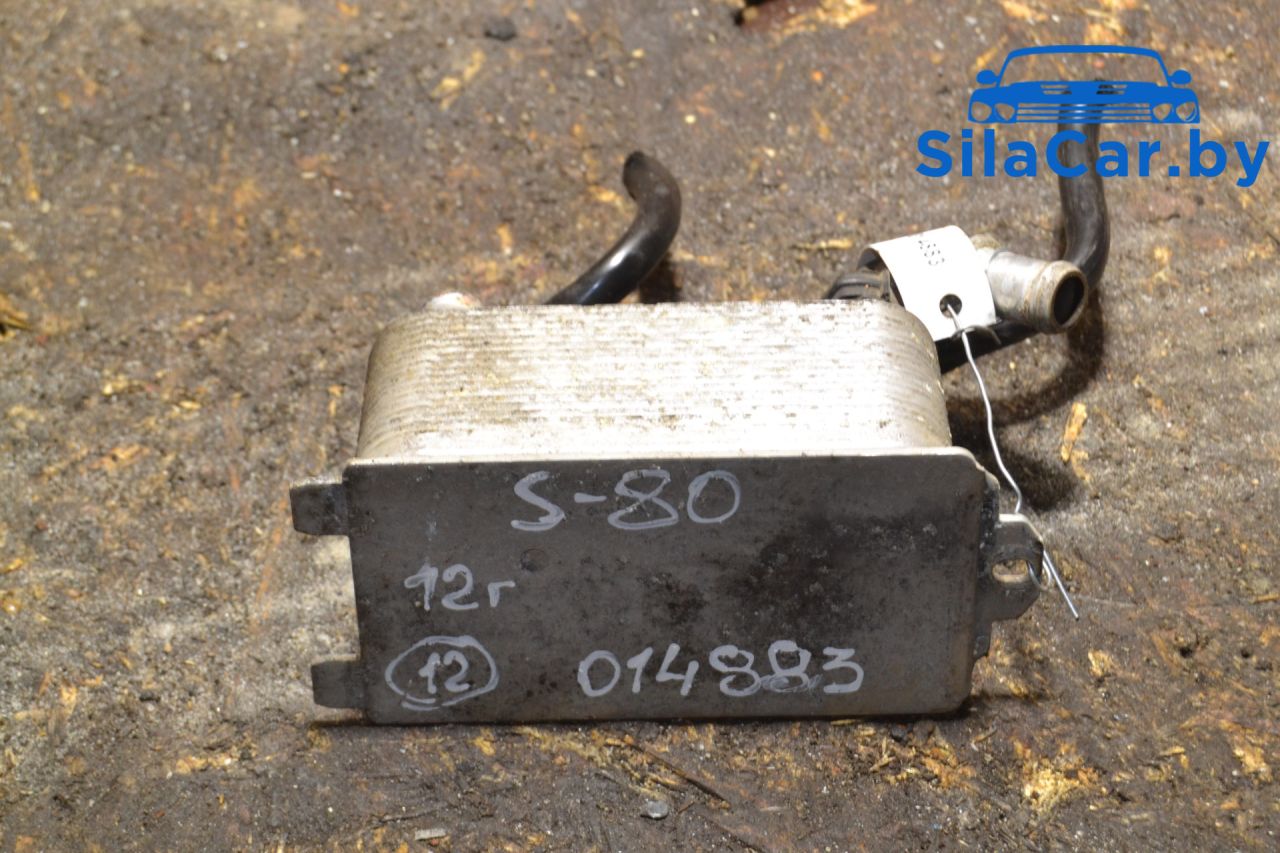 теплообменник масляного фильтра Volvo S80 2 поколение 2008, 2.4 л., D 5244 T10, дизель, АКПП, 6G917A095AD - фото №1