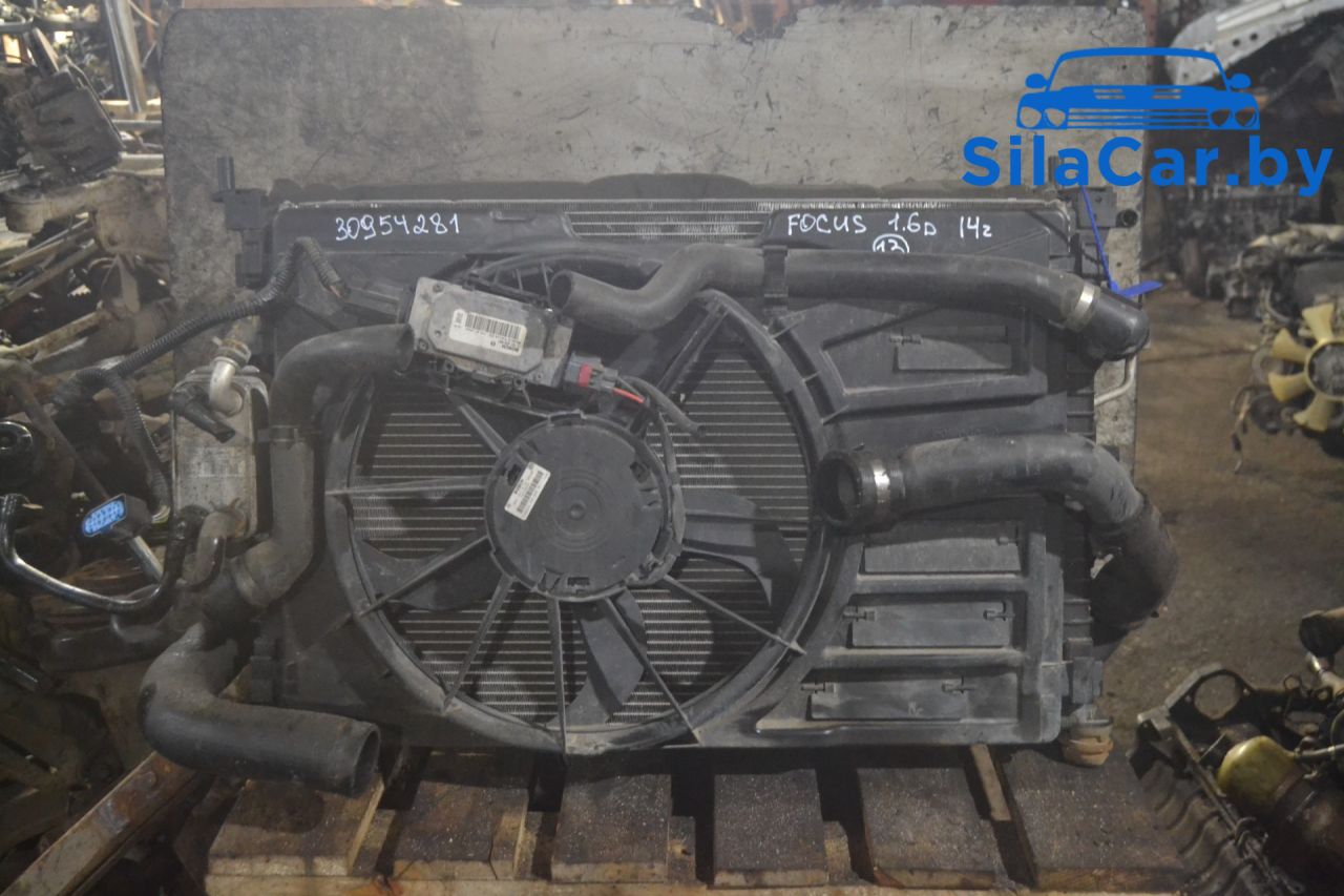 кассета радиаторов Ford Focus 3 поколение 2014, 2.0 л., TYDA, дизель, 8V619L440AC, 0130308448 - фото №1
