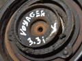 компрессор кондиционера Chrysler Voyager 4 поколение (2000 - 2004), 3.3 л., бензин, АКПП, 4472205862 - фото №5