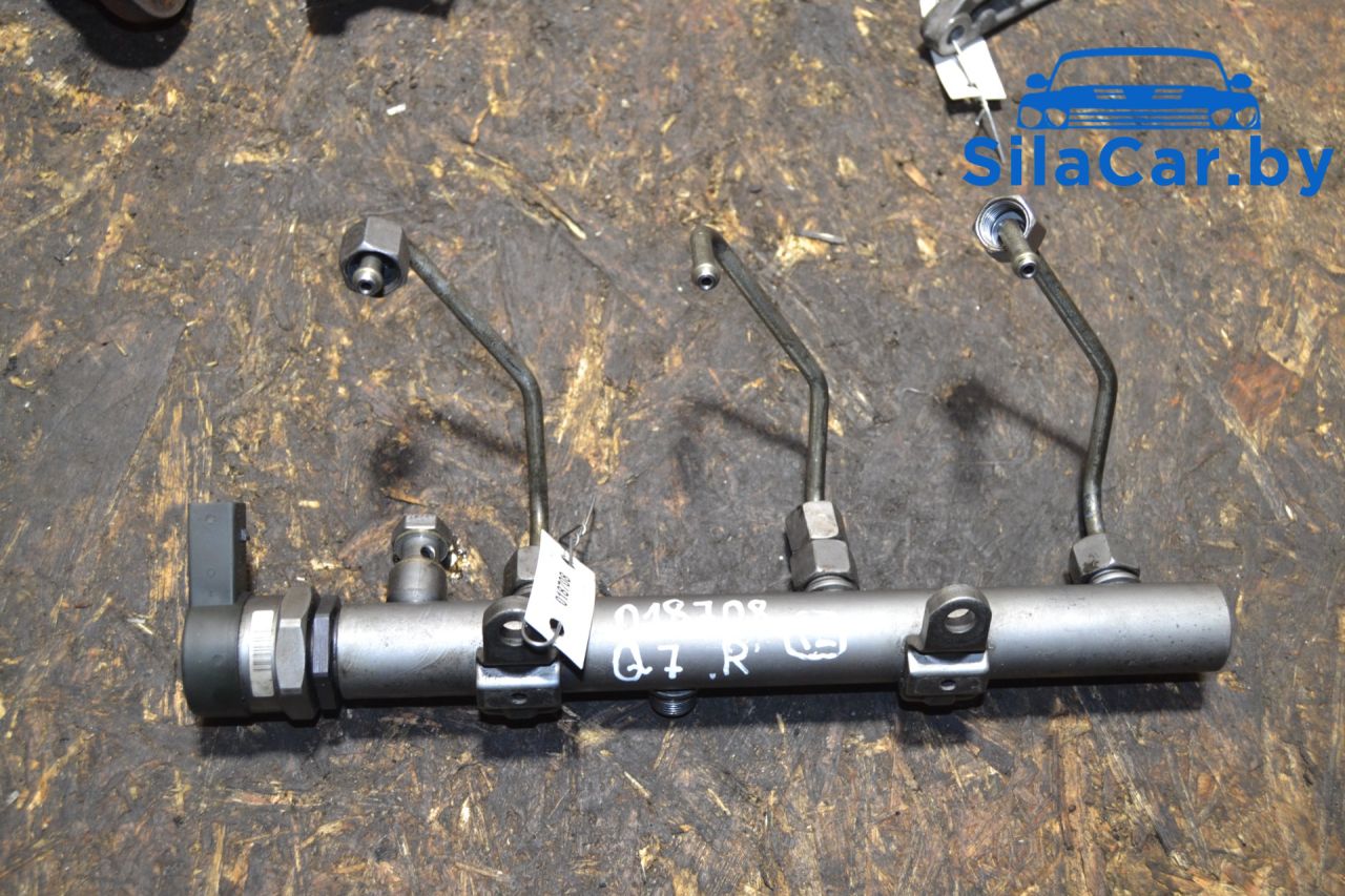 топливная рампа Audi Q7 4L 2008, 3.0 л., дизель, 057130764F, 059130090AG - фото №1