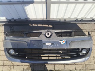 бампер передний Renault Scenic 2 поколение [рестайлинг] (2006 - 2010)
