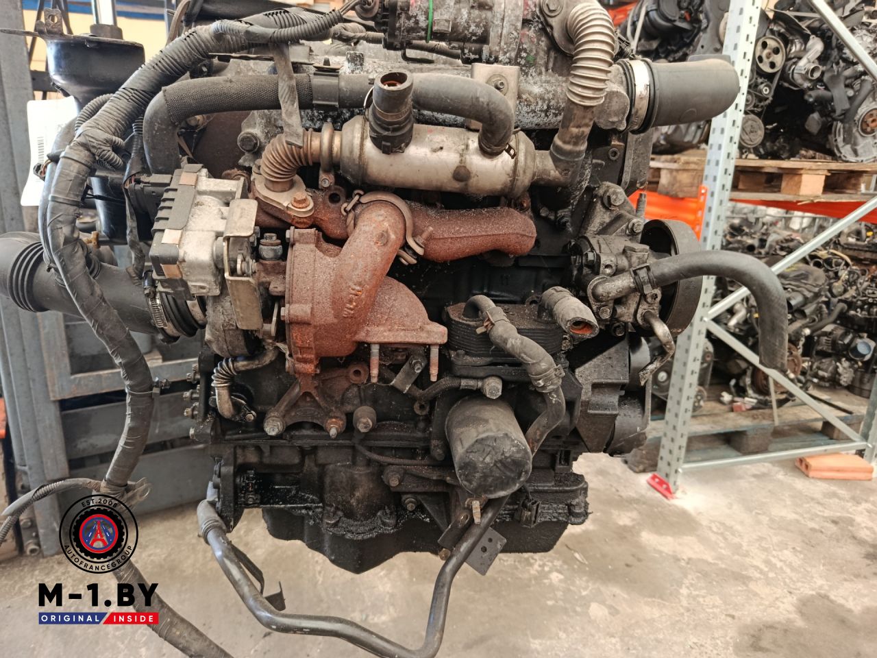 двигатель Ford Galaxy 2 поколение (2006 - 2010), 1.8 л., дизель, C9DB2T45225, C9DB - фото №1