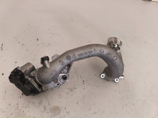 заслонка дроссельная Renault Scenic 2 поколение [рестайлинг] (2006 - 2010), 1.9 л., дизель, 8200754913, 8200781521