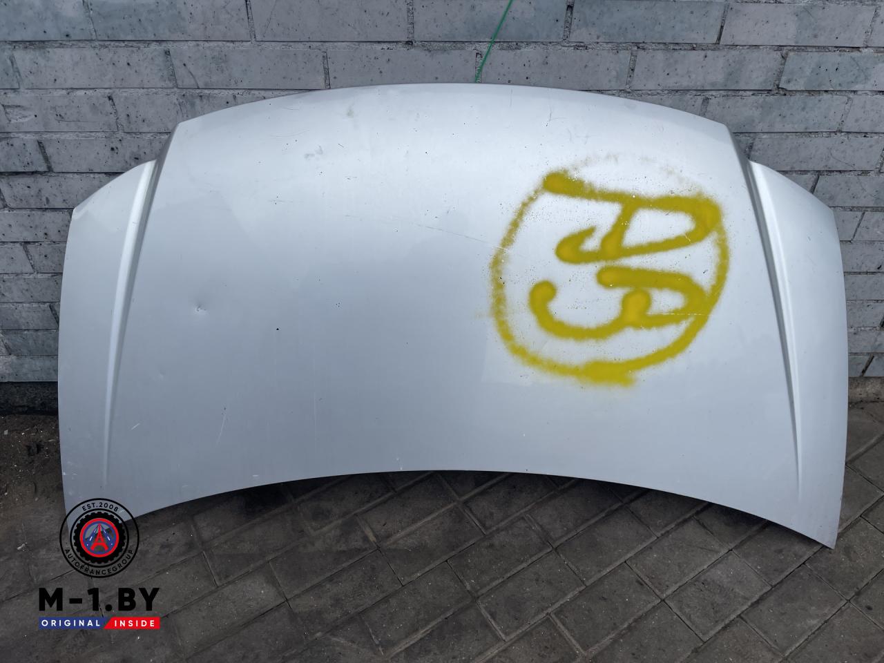 капот Chrysler Voyager 4 поколение (2001 - 2004), 455AB162001456BB - фото №1