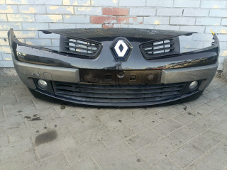 бампер передний Renault Megane 2 поколение [рестайлинг] (2006 - 2012)