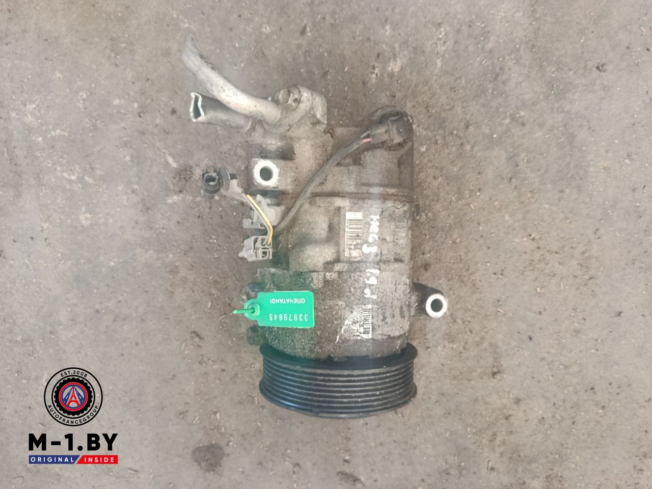 компрессор кондиционера Renault Megane 3 поколение (2008 - 2014), 1.9 л., дизель - фото №1