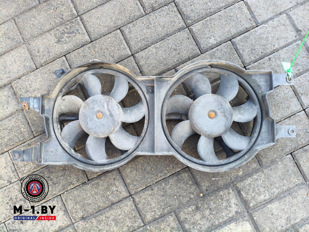 вентилятор радиатора Dodge Caravan 3 поколение (1995 - 2000), 2.5 л., дизель - фото №1