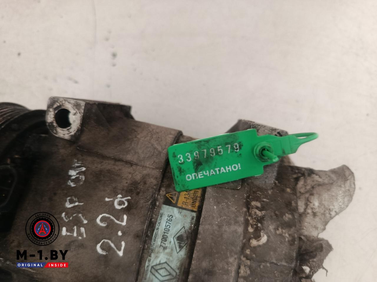 компрессор кондиционера Renault Espace 4 поколение (2002 - 2006), 2.2 л., дизель, 7700105765 - фото №1