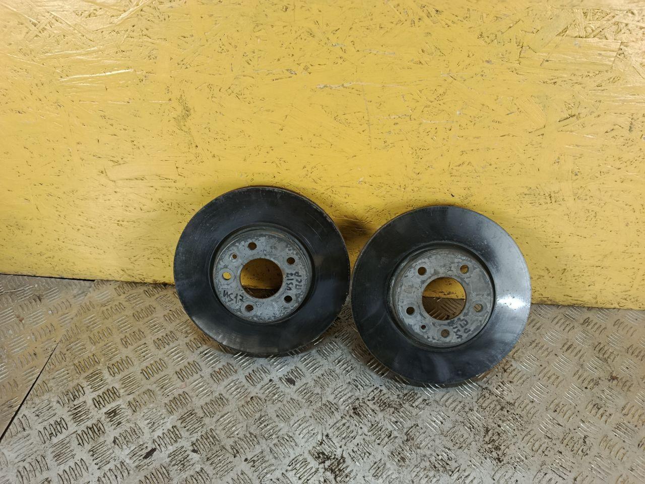 диски тормозные (комплект) Chevrolet Equinox 3 поколение 2020, 1.5 л., бензин, АКПП, красный, полный подключаемый привод - фото №1