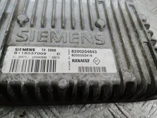 блок управления АКПП Renault Clio 2 поколение 2002, 8200052418, 8200204643