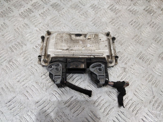 блок управления двигателем Peugeot 206 1 поколение 2001, 1.6 л., бензин, 9643218980