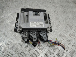блок управления двигателем Peugeot 308 T7 2009, 1.6 л., дизель, МКПП, 9664843780