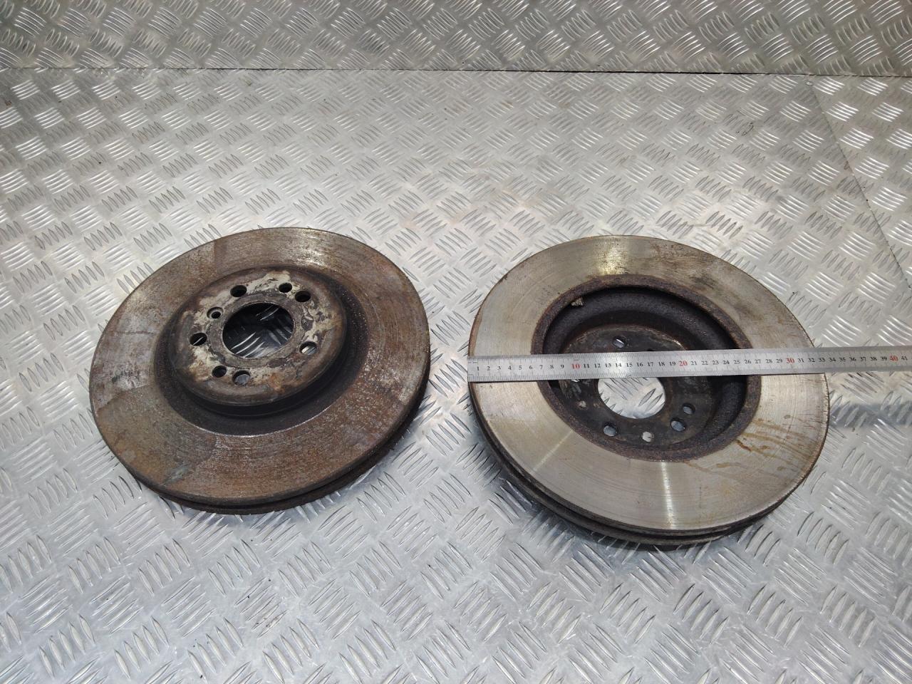 диск тормозной передний Mercedes-Benz M-Класс W164 2007, 3.0 л., дизель - фото №1