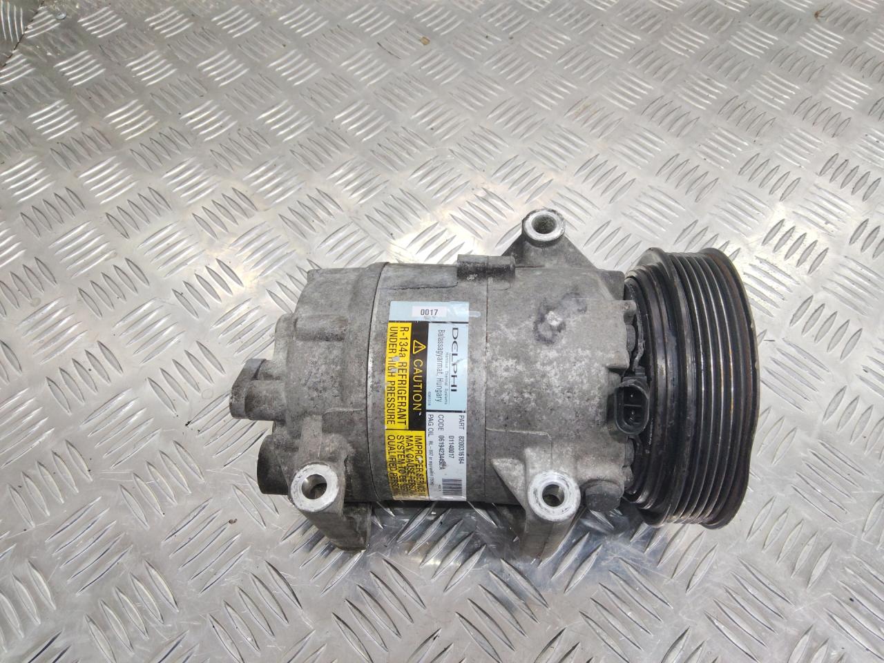 компрессор кондиционера Renault Megane 2 поколение 2006, 8200316164 - фото №1