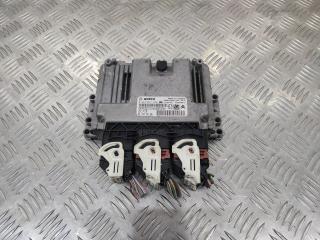 блок управления двигателем Citroen C4 2 поколение 2011, 1.6 л., дизель, 9666729580