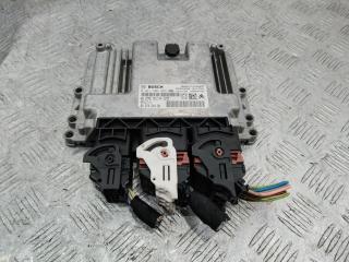 блок управления двигателем Peugeot 207 1 поколение 2009, 9667054480