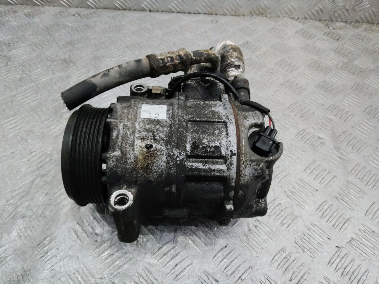 компрессор кондиционера Mercedes-Benz E-Класс W211/S211 2003, 2.6 л., M 112.917, бензин, A0012301211 - фото №1