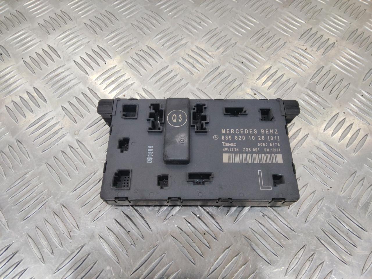 модуль управления двери Mercedes-Benz Vito W639 2009, A6398201026 - фото №1