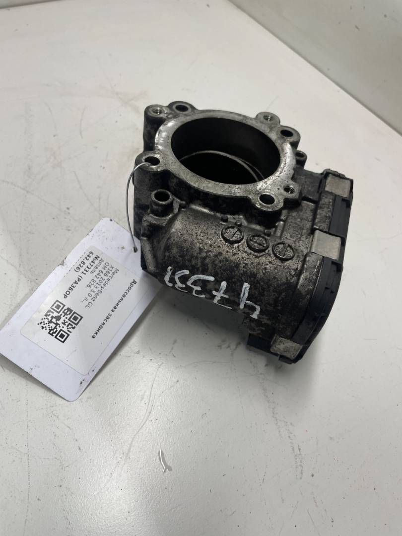 заслонка дроссельная Mercedes-Benz GL-Класс X166 2013, 3.0 л., дизель, A6420900344, A6420900270, 0281002894 - фото №1