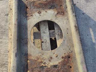 плита седла MAN F2000 1 поколение 1995, 10.0 л., D 2865 LF06, дизель, МКПП, 81427155045