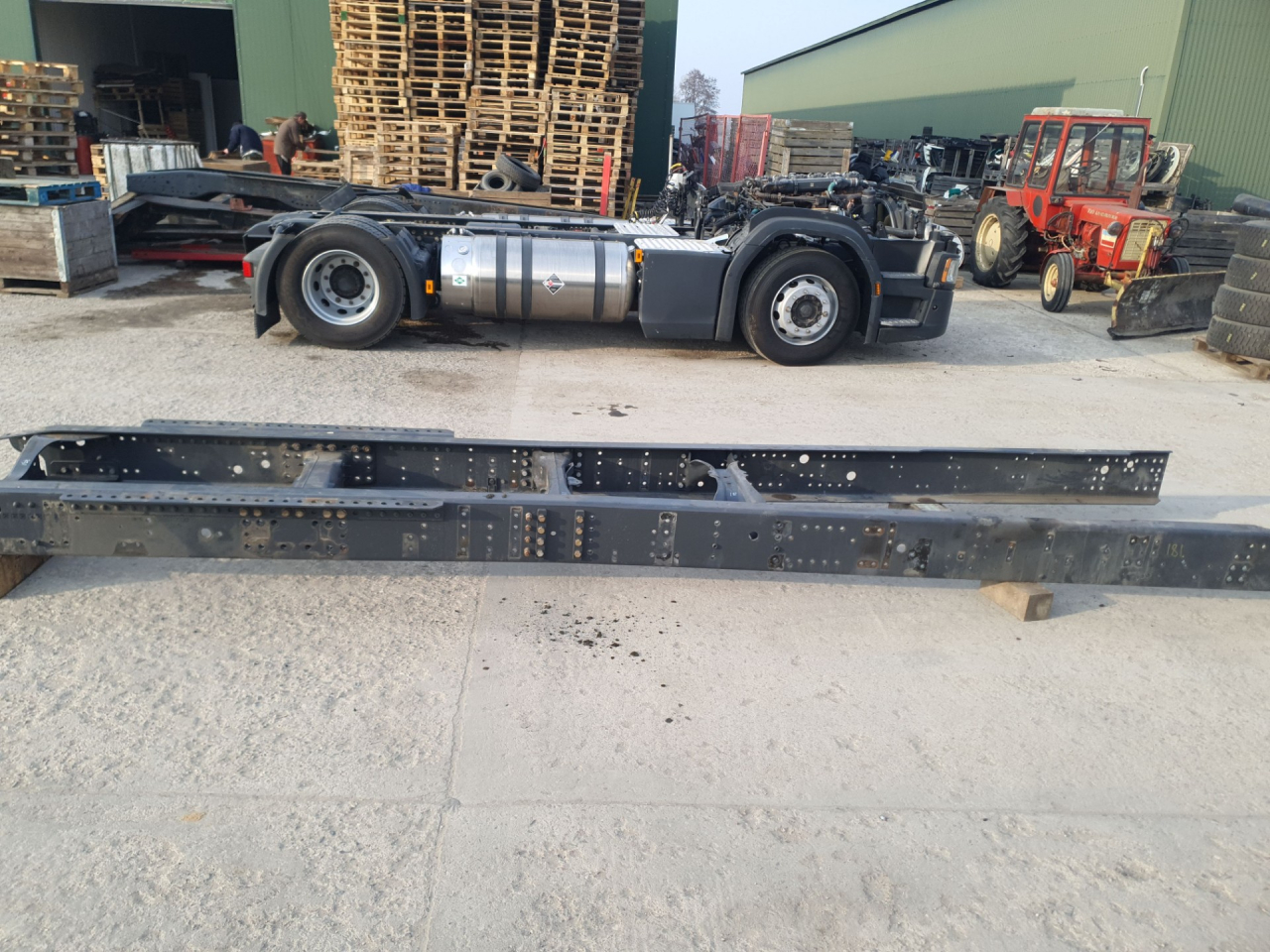 рама Scania 6-series 2019, 13.0 л., OC13 101 L01, газ, АКПП, 2122475, RAMASCANIA181, 2574170, 2590507, 2898854 - фото №1