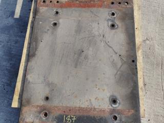 плита седла MAN TGA 1 поколение 2004, 10.5 л., D 2066 LF 01, дизель, МКПП, 81427150036