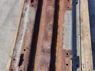 плита седла Scania 2-Series 1990, 11.0 л., DSC 11.18, дизель, 2061804