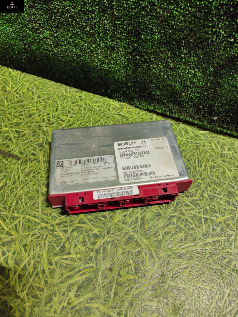 блок управления ретардером MAN TGA 1 поколение 2005, 10.5 л., D 2066 LF 11, дизель, АКПП, 81258106000, 0260001033 - фото №1