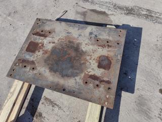 плита седла DAF XF 105 1 поколение 2007, 12.9 л., MX 300, дизель, МКПП, синий, 1377195